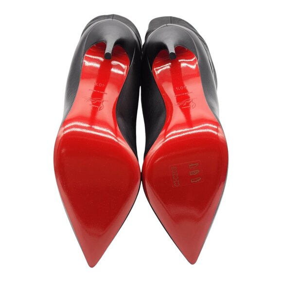 Christian Louboutin Ishtar Boots - Leather - Black $1995 - Picture 8 of 11